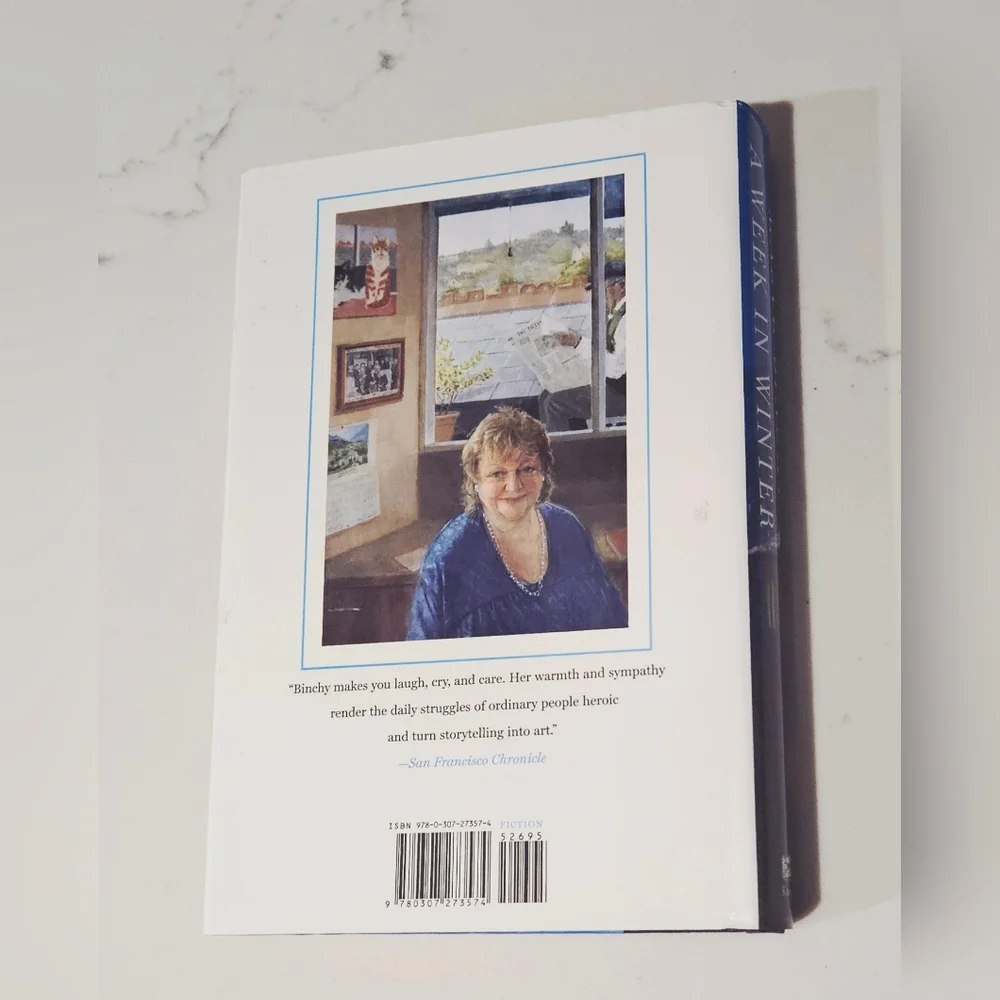 BOGO Maeve Binchy 'A Week in Winter' Hardcover Book